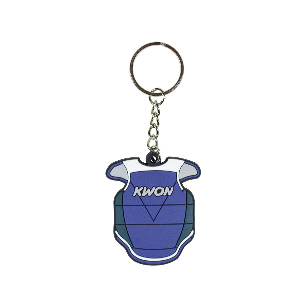 KWON NZ AUS Key Ring Body Pad Blue Taekwondo TKD gifts 