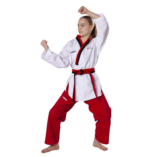 Girl's Cadet Poomsae Uniform - WT Approved